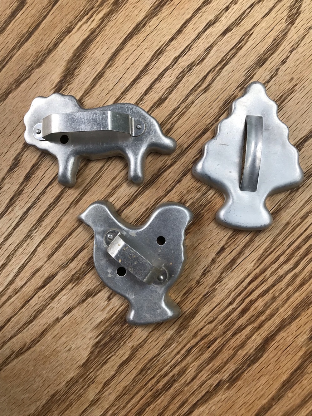 Vintage Aluminum Cookie Cutters